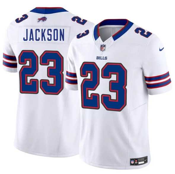 Men & Women & Youth Buffalo Bills #23 Dane Jackson White 2025 F.U.S.E. Vapor Untouchable Limited Stitched Jersey->buffalo bills->NFL Jersey